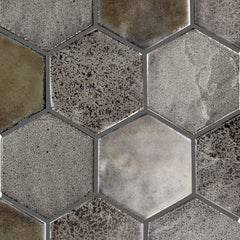 Daltile Stare Empyrean 2" Hexagon Cool Blend