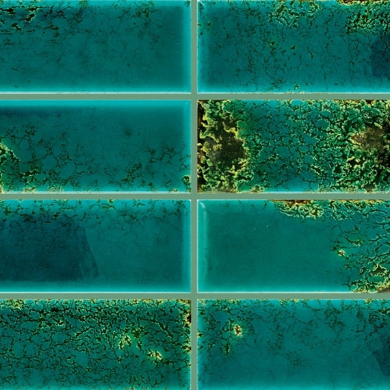 Daltile Stare Fyre 2" X 8" Emerald Green