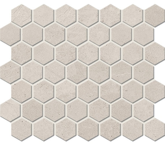 American Olean Primstone 1.5"  Hexagon Mosaic Buff