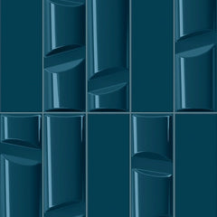 Daltile Stare Idiosync 4" X 16" Elevated Glossy Slate