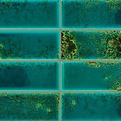 Daltile Stare Fyre 8" X 24" Emerald Green