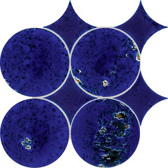 Daltile Stare Fyre 6" Spike/Circle Midnight Blue