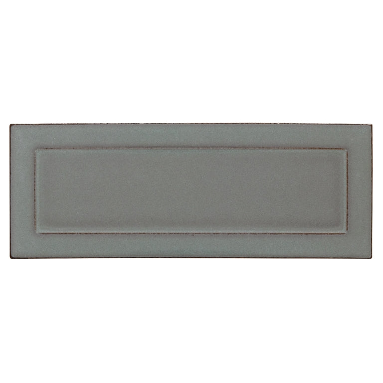 Emser Cuadro 4" x 9" Glossy Frame Gray