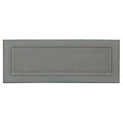 Emser Cuadro 4" x 9" Glossy Frame Gray