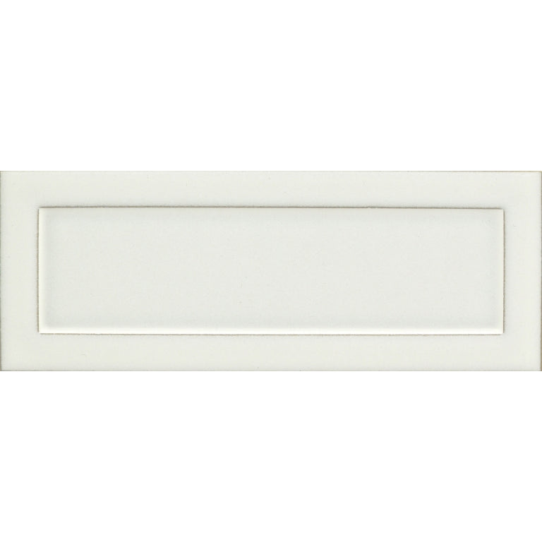 Emser Cuadro 4" x 9" Glossy Frame White