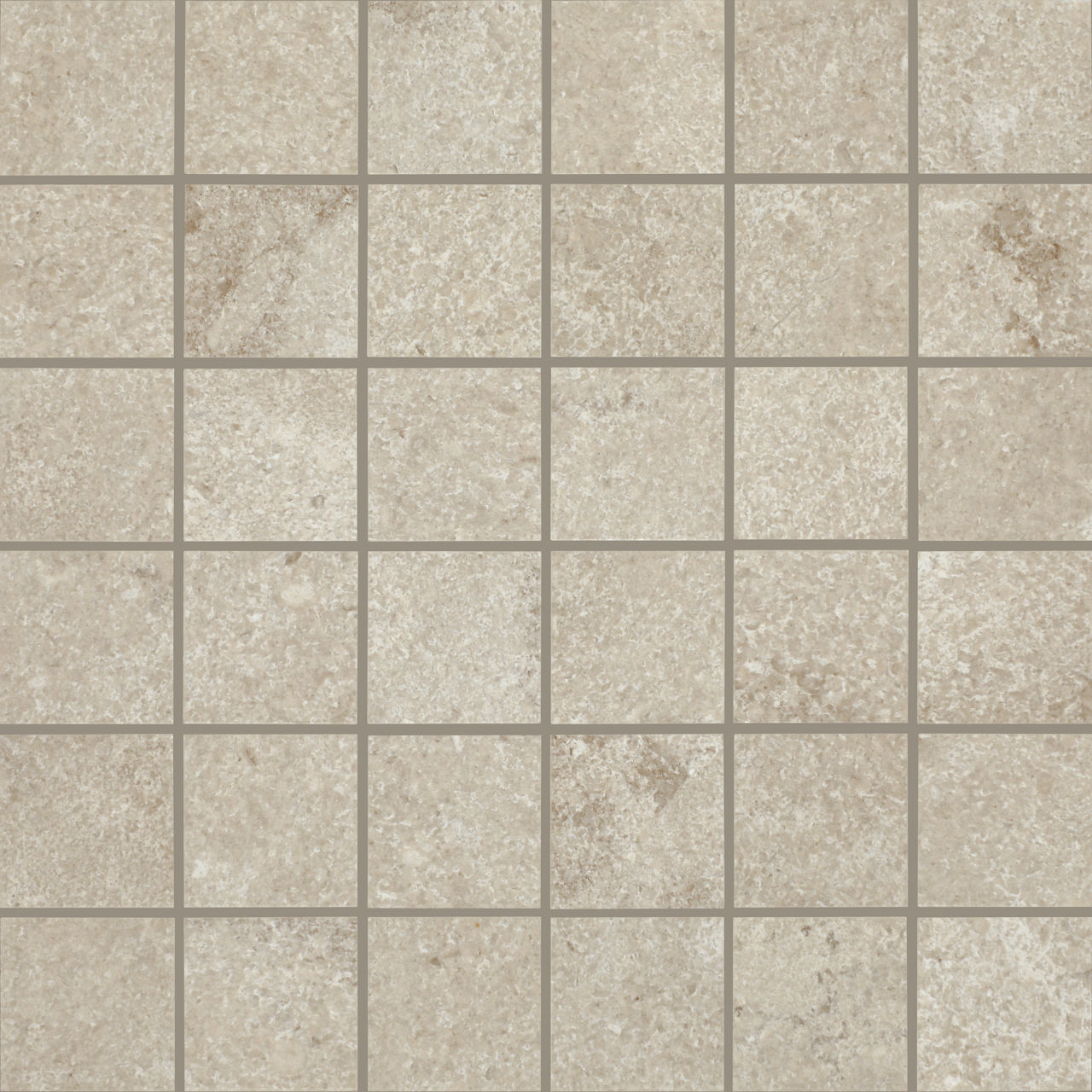 Daltile Haddonstone 2" x 2" Straight Joint Stepwise Mosaic 12" x 12" Matte Dawn