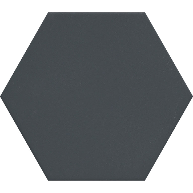 Emser Eclissi 8" x 9" Hexagon Matte Jet