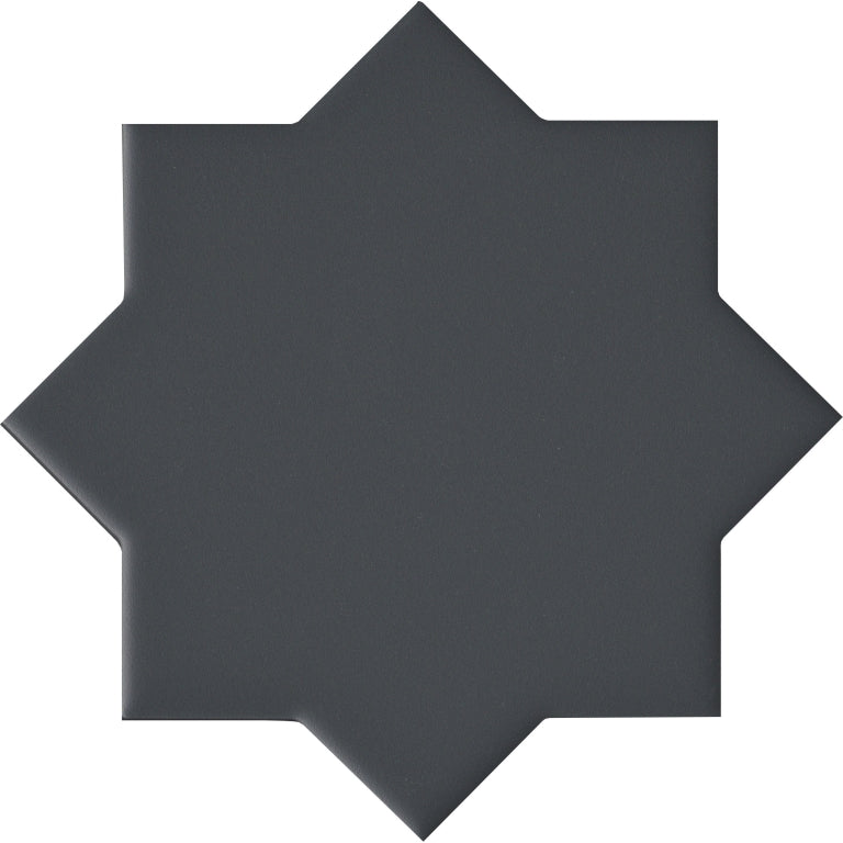 Emser Eclissi 5" x 5" Star Matte Jet