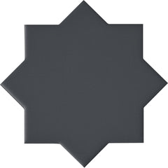 Emser Eclissi 5" x 5" Star Matte Jet