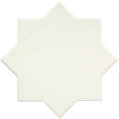 Emser Eclissi 5" x 5" Star Matte White