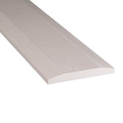 MS International Marble 5" x 36" Double Hollywood Threshold White