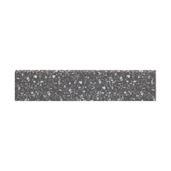 Emser Fragmento 3" x 12" Small Bullnose Matte Black