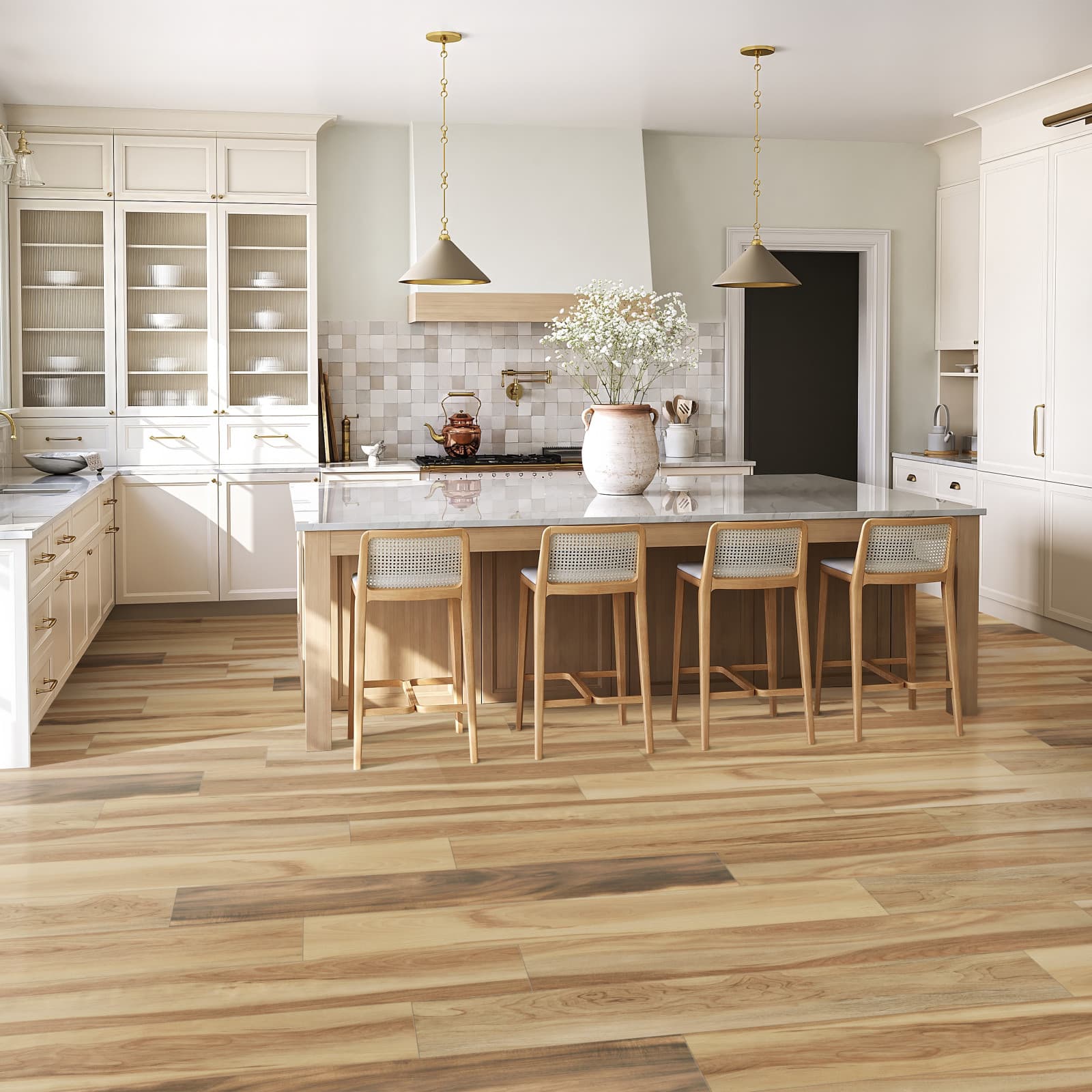 Cali Floors Trestles 7" x 48" Huntington Hickory