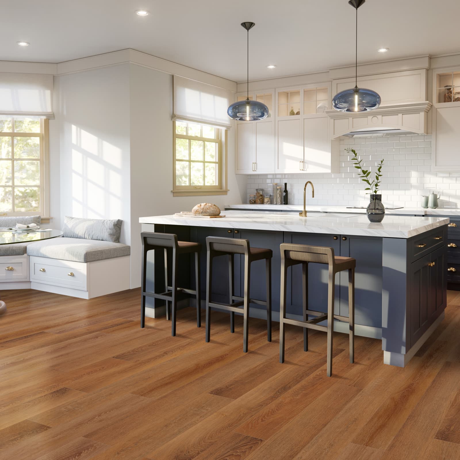 Cali Floors Trestles 7" x 48" Saddlewood