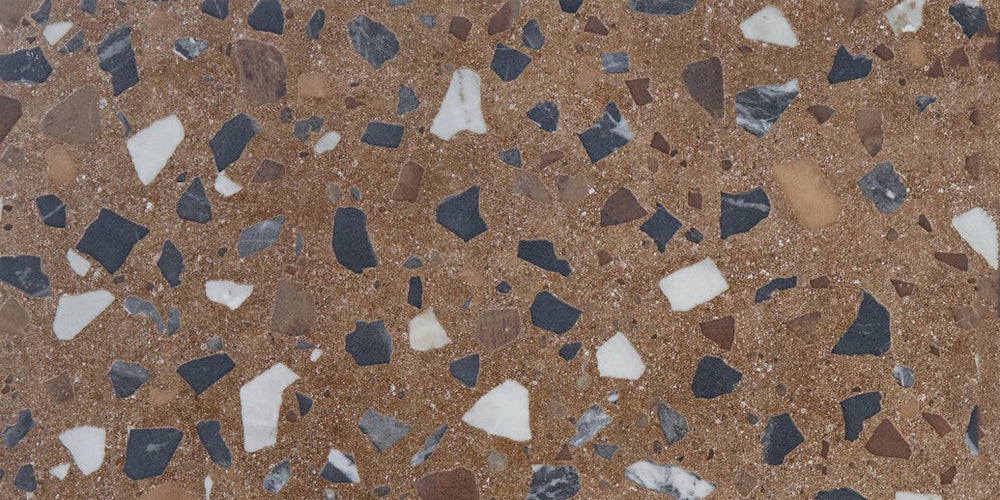 Marazzi Curation 12" x 24" Splatter Polished Clay