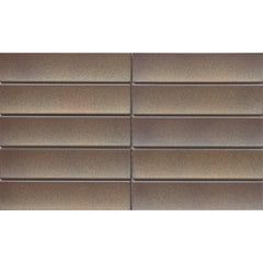 Emser Kaizen 2" x 8" Stacked Mosiac 9" x 15" Satin  Copper