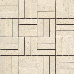 Emser Lunara 1" x 3" Hatch Mosaic 12" x 12" Honed  Mira