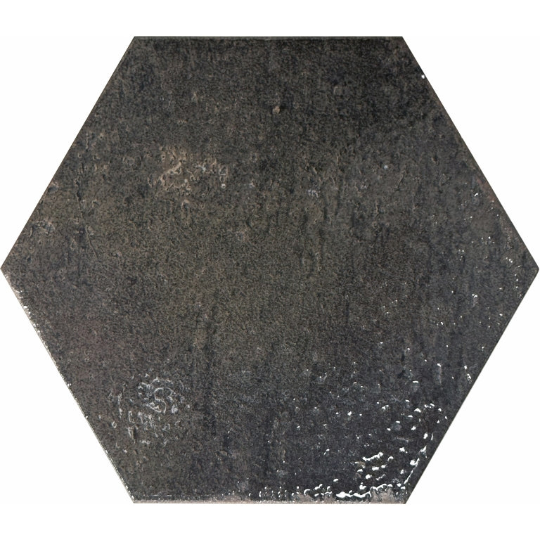 Emser Metamor 8" x 9" Hexagon Glossy Zama