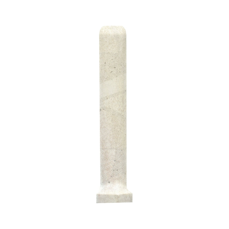 Emser Mood 1" x 6" Cove Base Corner Outside River Ivory