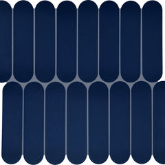 Daltile Artefino Element 5.5" x 6" Capsule Mosaic 13" x 12" Navy