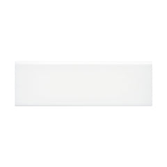 Emser Ombre 4" x 12" Bullnose Glossy White