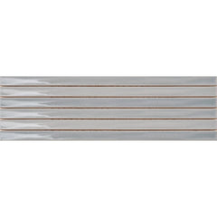 Emser Paralline 1" x 18" Stacked Mosaic 5" x 18" Glossy  Ash