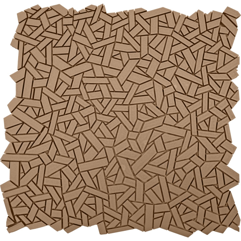 Emser Revify 11" x 12" Form Mosaic Matte Bronze 
