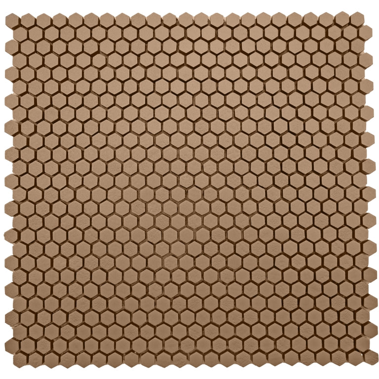 Emser Revify 0.4" x 0.5" Mosaic 11" x 11" Matte Bronze 