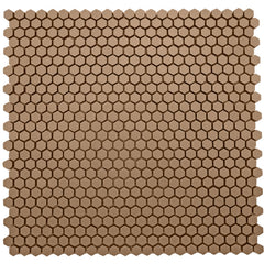 Emser Revify 0.4" x 0.5" Mosaic 11" x 11" Matte Bronze 
