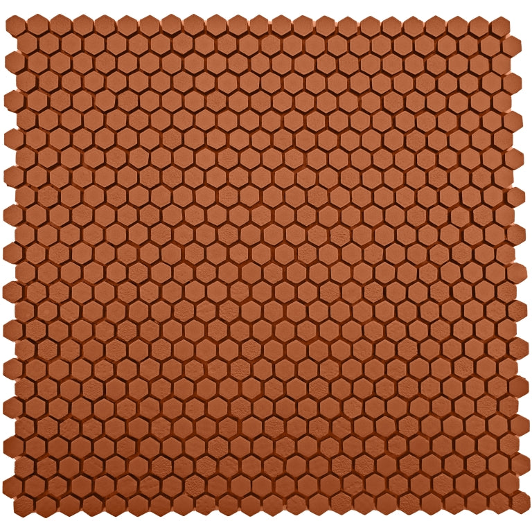 Emser Revify 0.4" x 0.5" Mosaic 11" x 11" Matte Copper 