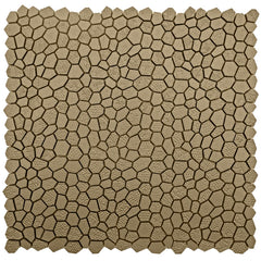 Emser Revify 11" x 12" Dot Mosaic Matte Gold 