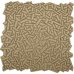 Emser Revify 11" x 12" Form Mosaic Matte Gold