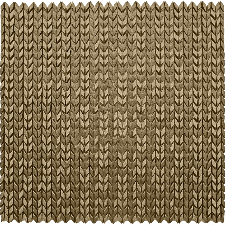 Emser Revify 0.1" x 0.6" Weave Mosaic 12" x 12" Matte Gold 