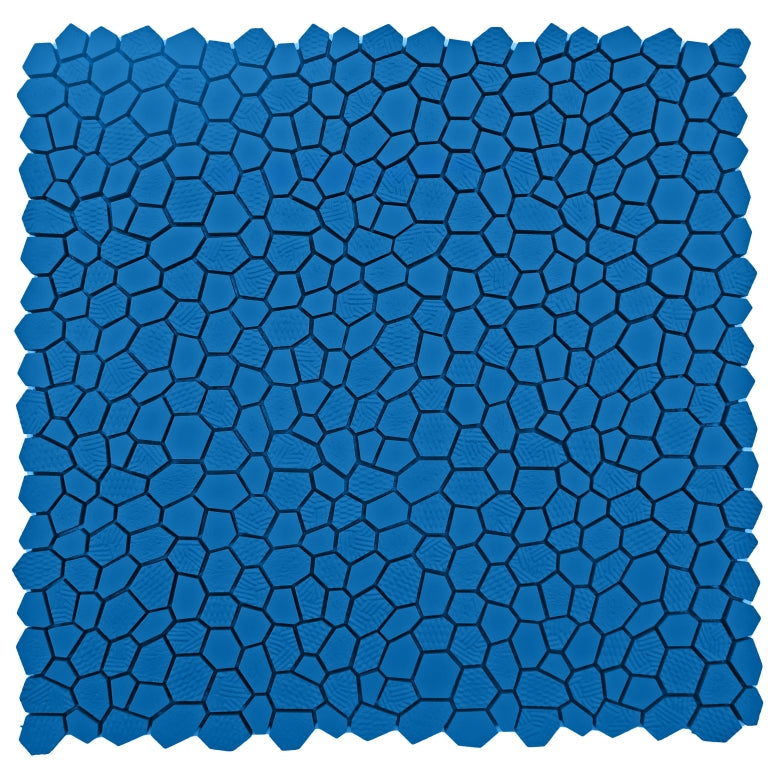 Emser Revify 11" x 12" Dot Mosaic Matte Marine 