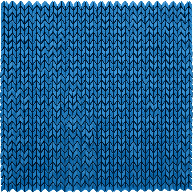 Emser Revify 0.1" x 0.6" Weave Mosaic 12" x 12" Matte Marine 