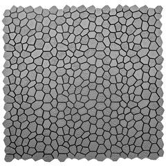 Emser Revify 11" x 12" Dot Mosaic Matte Silver 