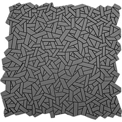 Emser Revify 11" x 12" Form Mosaic Matte Silver