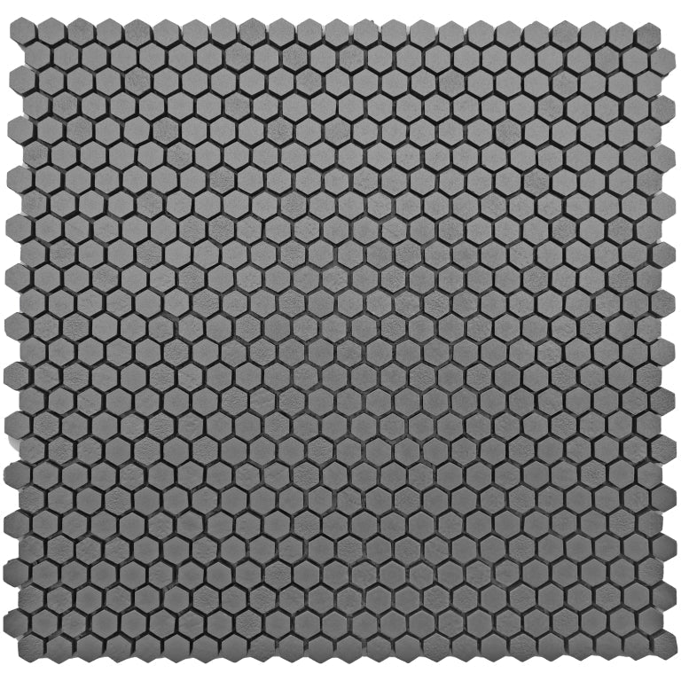 Emser Revify 0.4" x 0.5" Mosaic 11" x 11" Matte Silver 