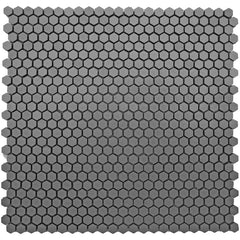 Emser Revify 0.4" x 0.5" Mosaic 11" x 11" Matte Silver 