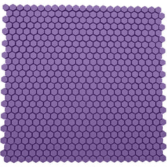 Emser Revify 0.4" x 0.5" Mosaic 11" x 11" Matte Violet 