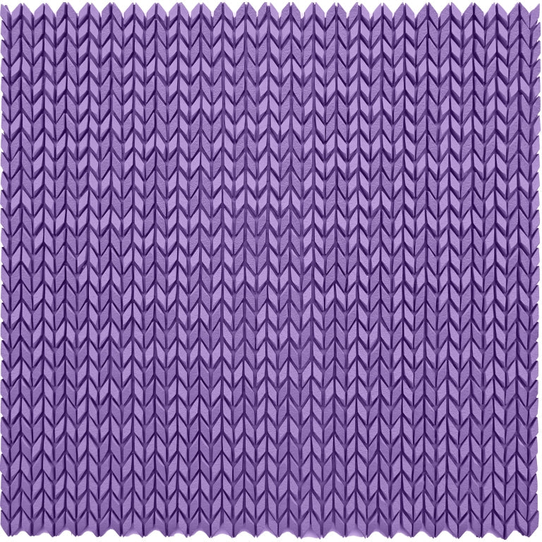 Emser Revify 0.1" x 0.6" Weave Mosaic 12" x 12" Matte Violet 