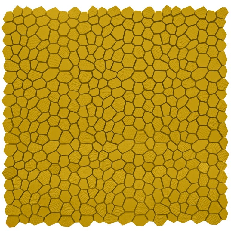 Emser Revify 11" x 12" Dot Mosaic Matte Yellow 