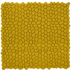 Emser Revify 11" x 12" Dot Mosaic Matte Yellow 