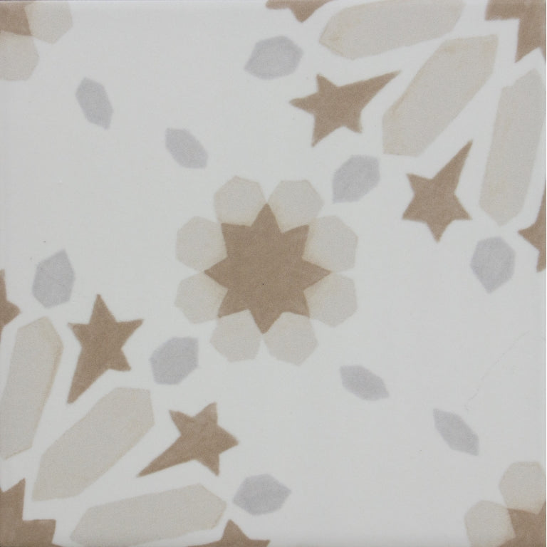 Emser Riddler 6" x 6" Gem Matte Beige 