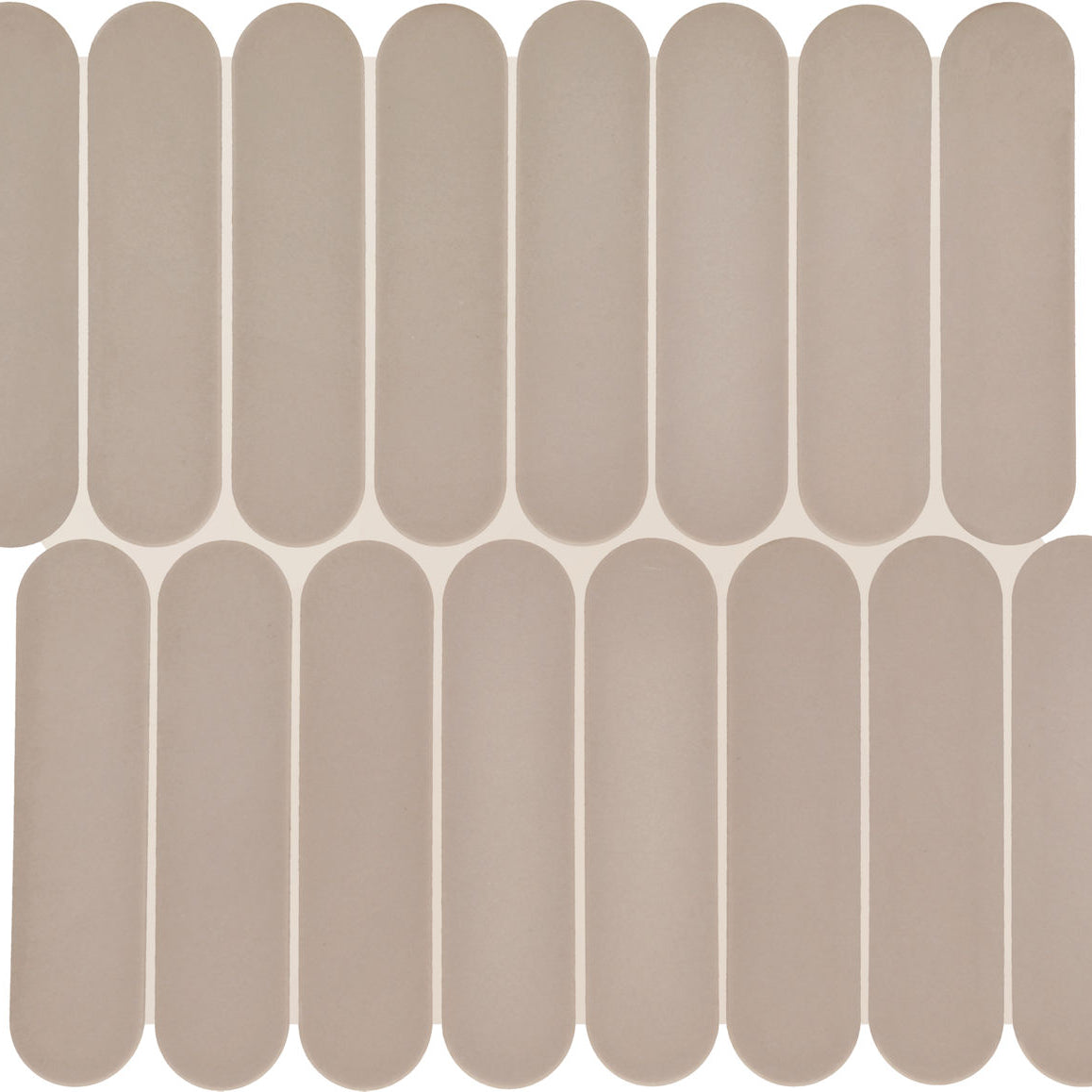 Daltile Artefino Element 5.5" x 6" Capsule Mosaic 13" x 12" Sand