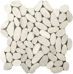 Emser Flat Venetian 12"x12" Mosaic 2"x2" Ivory